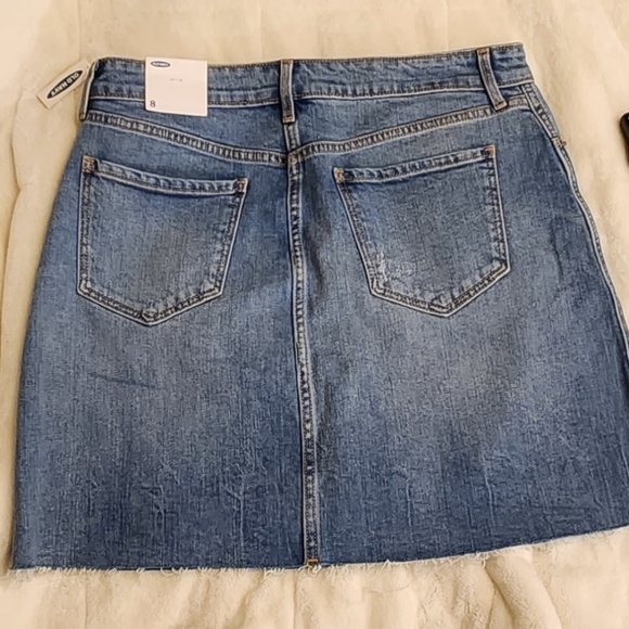 Old Navy denim skirt A-line NWT Size 8 - Picture 2 of 6